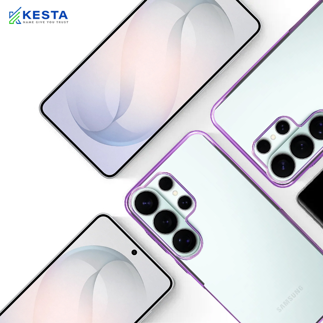 Samsung S26 Ultra Cover - Noble Purple Transparent Case (Anti Yellowing Protection)